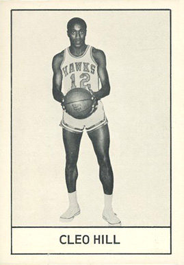 1961 Hawks Essex Meats Cleo Hill # Basketball Card