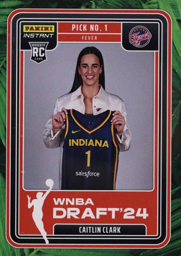 2024 Panini Instant WNBA Draft Night Caitlin Clark #DN1 Basketball Card