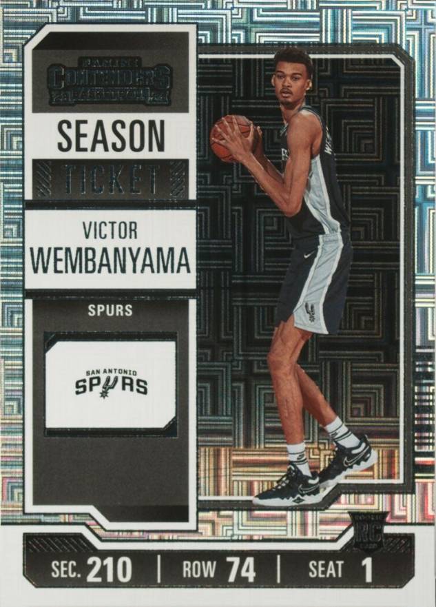 2023 Panini Contenders Victor Wembanyama #11 Basketball Card