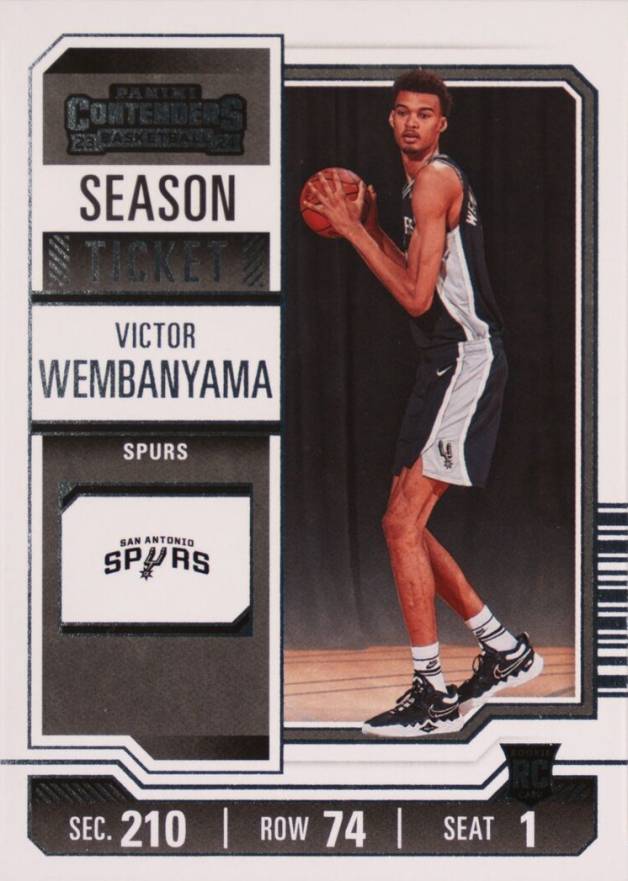 2023 Panini Contenders Victor Wembanyama #11 Basketball Card