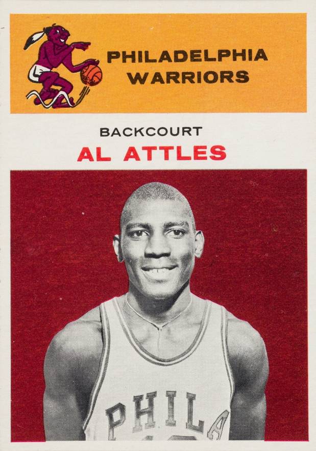 1961 Fleer Al Attles #1 Basketball Card