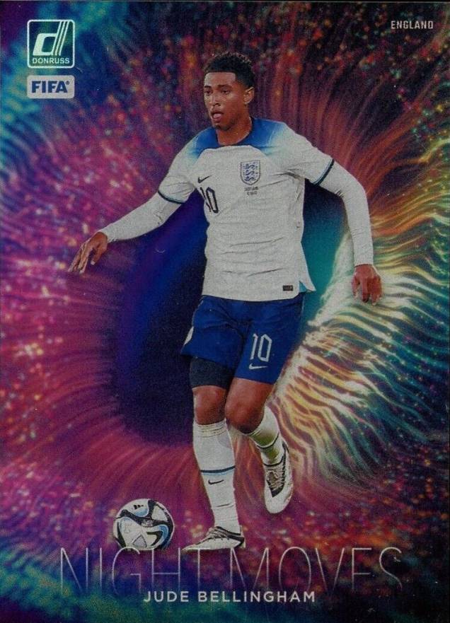 2023 Panini Donruss FIFA Night Moves Jude Bellingham #2 Soccer Card