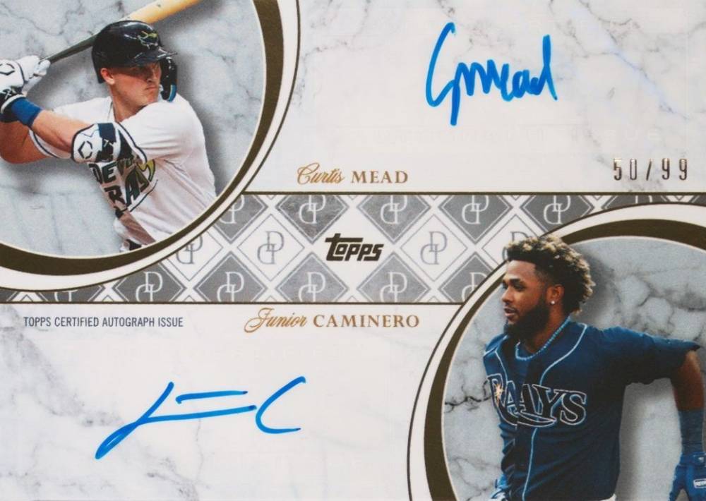 2024 Topps Dynamic Duals Curtis Mead/Junior Caminero #24 Baseball Card