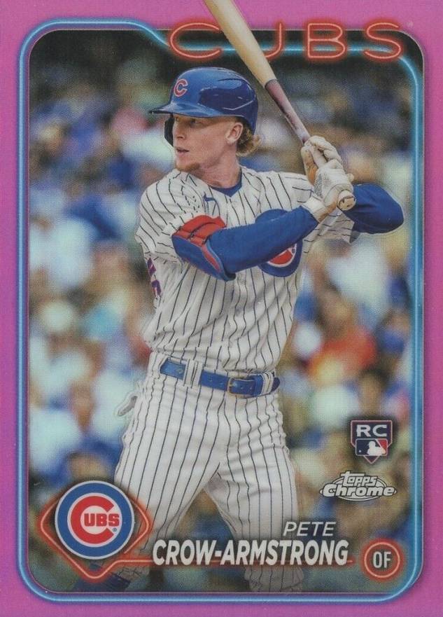 2024 Topps Chrome Pete Crow-Armstrong #16 Baseball Card