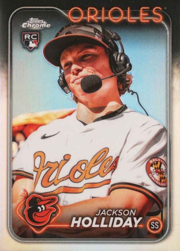 2024 Topps Chrome Jackson Holliday #88 Baseball Card