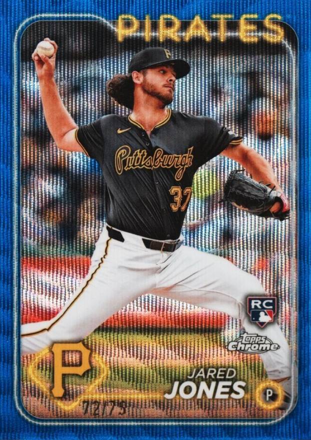 2024 Topps Chrome Jared Jones #96 Baseball Card