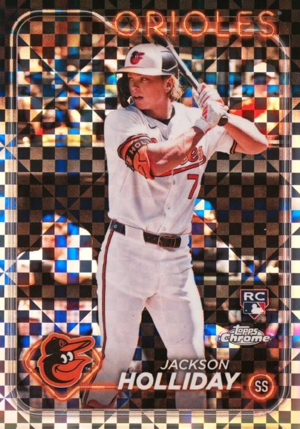 2024 Topps Chrome Jackson Holliday #88 Baseball Card