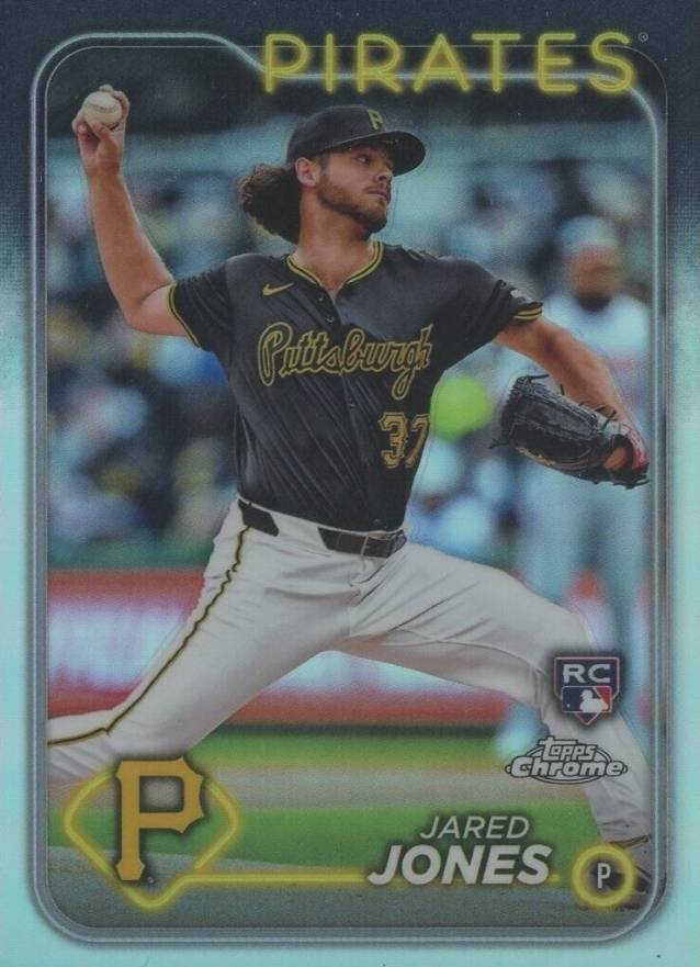 2024 Topps Chrome Jared Jones #96 Baseball Card