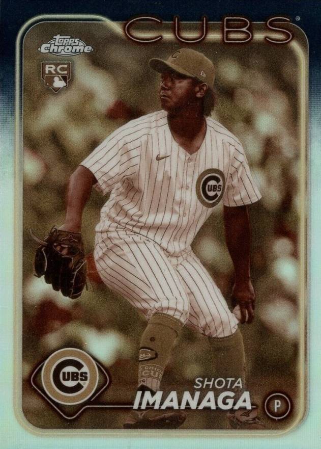 2024 Topps Chrome Shota Imanaga #121 Baseball Card