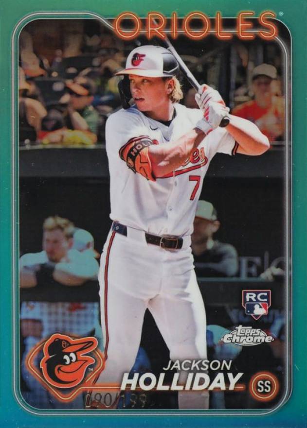 2024 Topps Chrome Jackson Holliday #88 Baseball Card