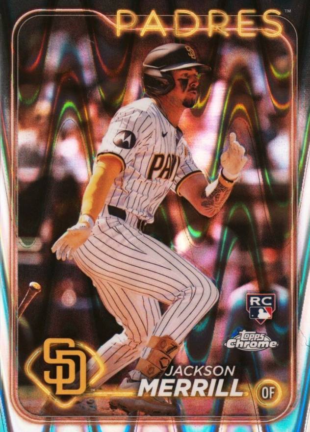 2024 Topps Chrome Jackson Merrill #207 Baseball Card