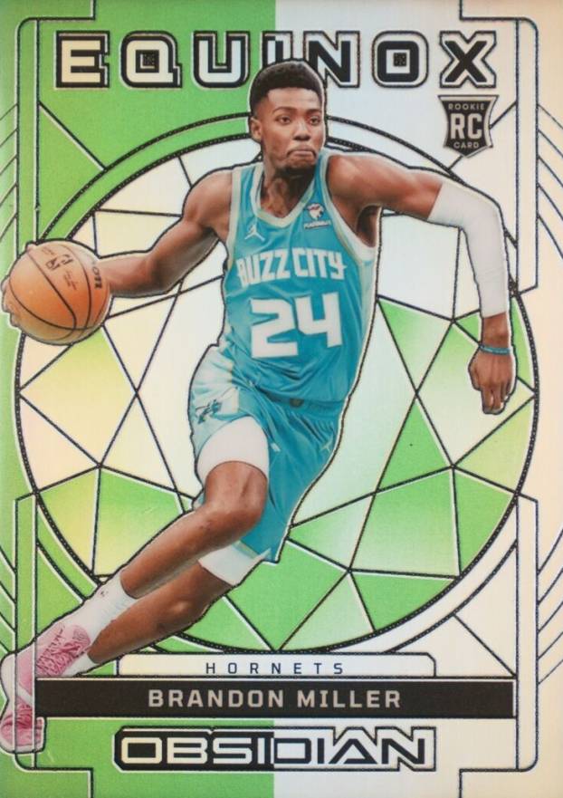 2023 Panini Obsidian Equinox Brandon Miller #35 Basketball Card