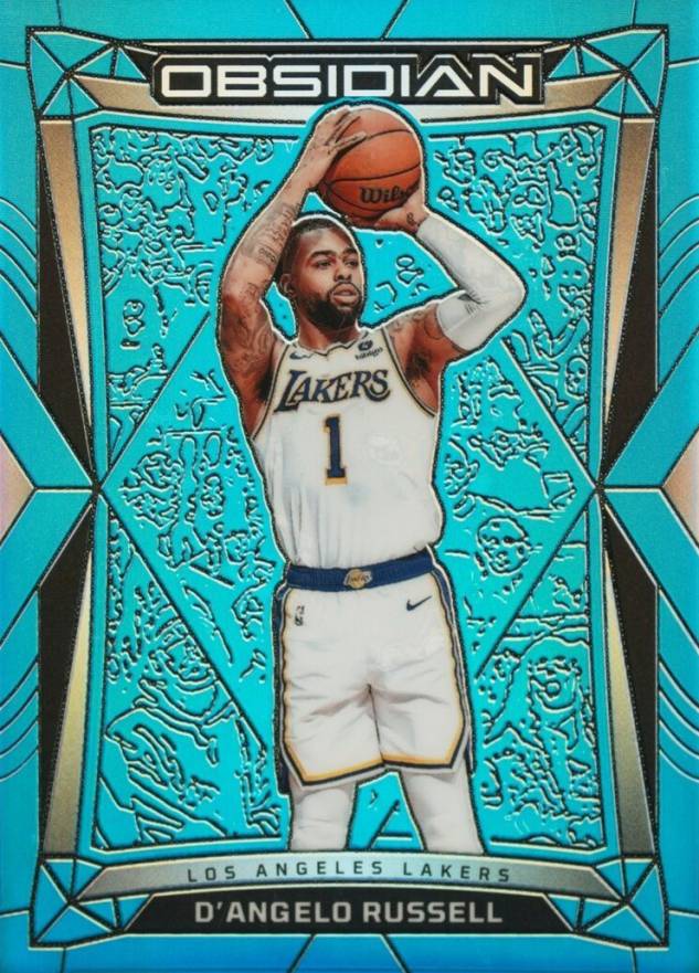 2023 Panini Obsidian D'Angelo Russell #27 Basketball Card