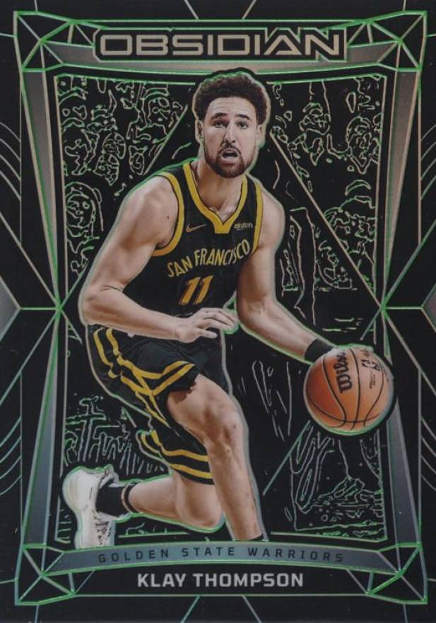 2023 Panini Obsidian Klay Thompson #148 Basketball Card