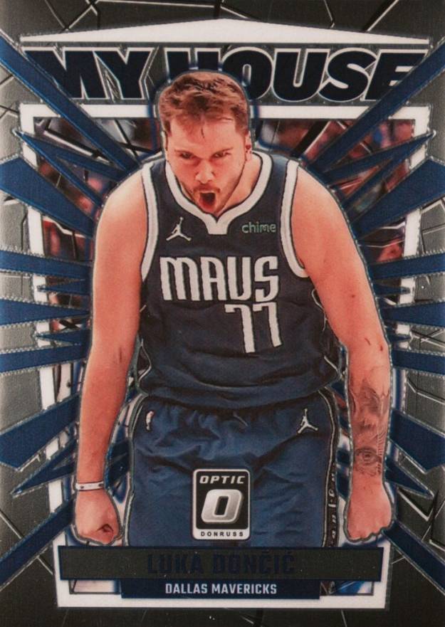 2023 Panini Donruss Optic My House Luka Doncic #1 Basketball Card