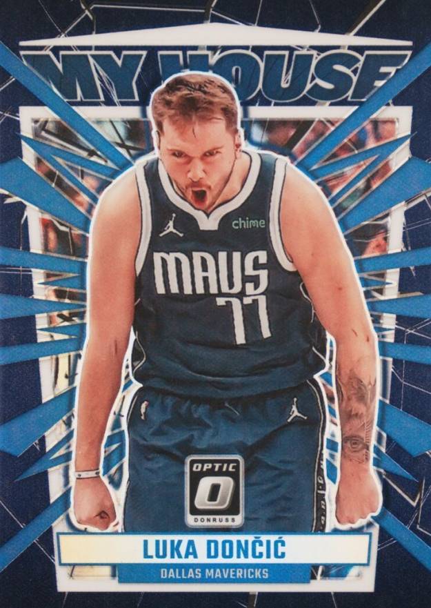 2023 Panini Donruss Optic My House Luka Doncic #1 Basketball Card