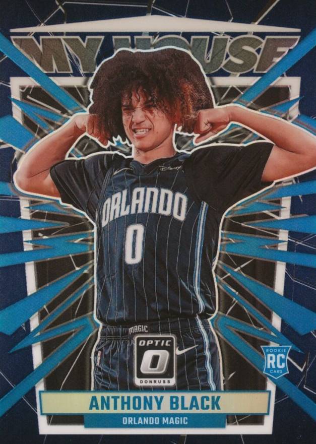 2023 Panini Donruss Optic My House Anthony Black #3 Basketball Card