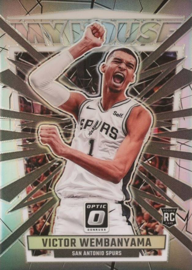 2023 Panini Donruss Optic My House Victor Wembanyama #6 Basketball Card