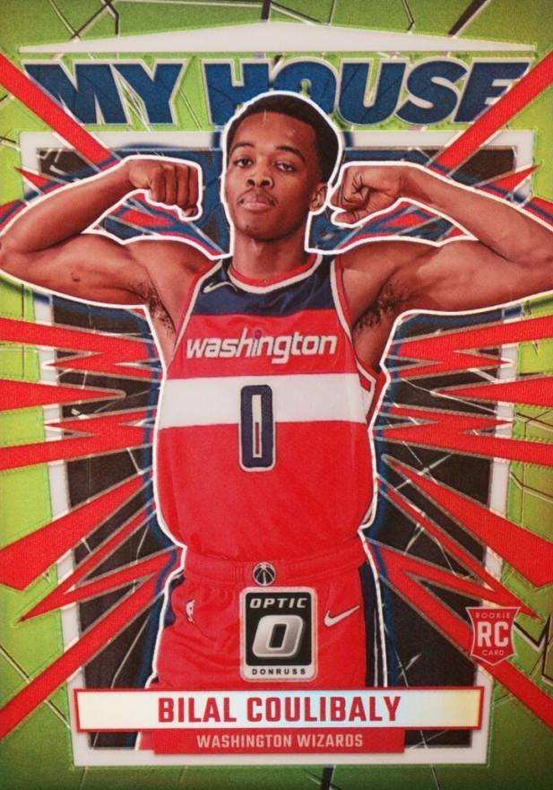 2023 Panini Donruss Optic My House Bilal Coulibaly #16 Basketball Card