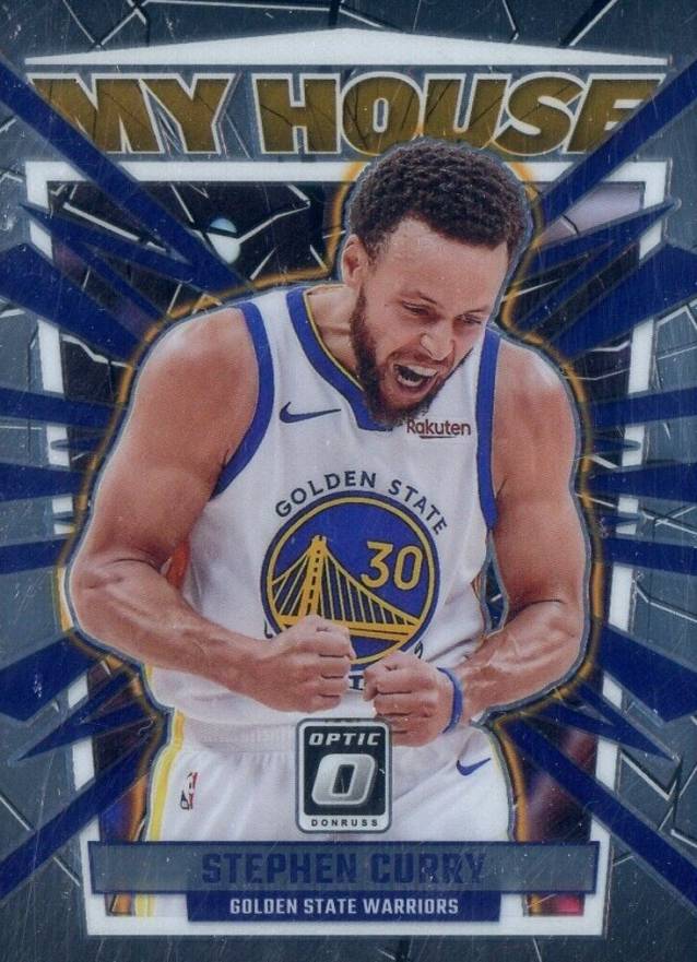 2023 Panini Donruss Optic My House Stephen Curry #17 Basketball Card