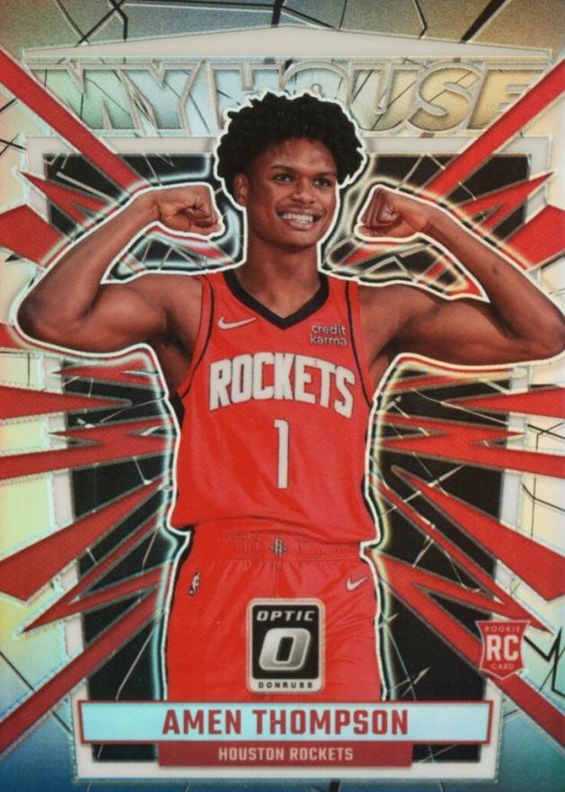 2023 Panini Donruss Optic My House Amen Thompson #19 Basketball Card