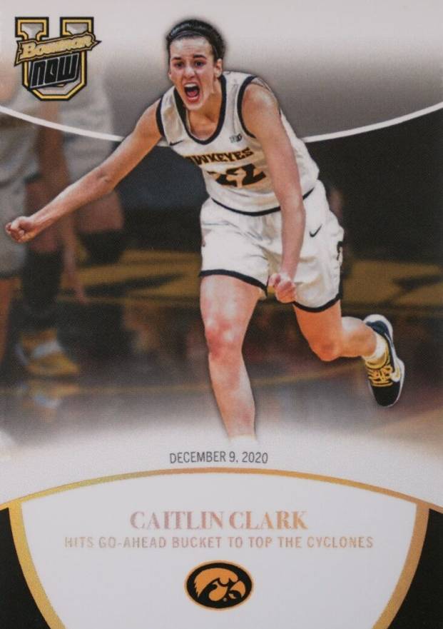 2024 Bowman U Now Caitlin Clark Collegiate Campaign Caitlin Clark #2 Basketball Card