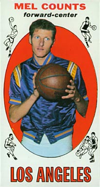 1969 Topps Mel Counts #49 Basketball Card
