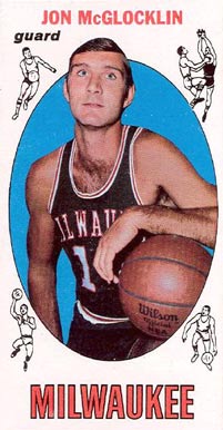 1969 Topps Jon McGlocklin #14 Basketball Card