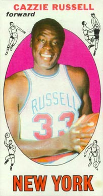 1969 Topps Cazzie Russell #3 Basketball Card