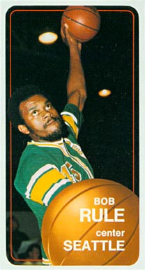 1970 Topps Bob Rule #15 Basketball Card