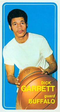 1970 Topps Dick Garrett #85 Basketball Card