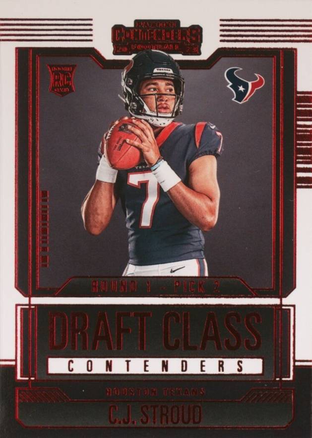 2023 Panini Contenders Draft Class Contenders CJ Stroud #5 Football Card