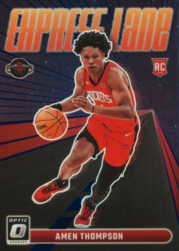 2023 Panini Donruss Optic Express Lane Amen Thompson #2 Basketball Card