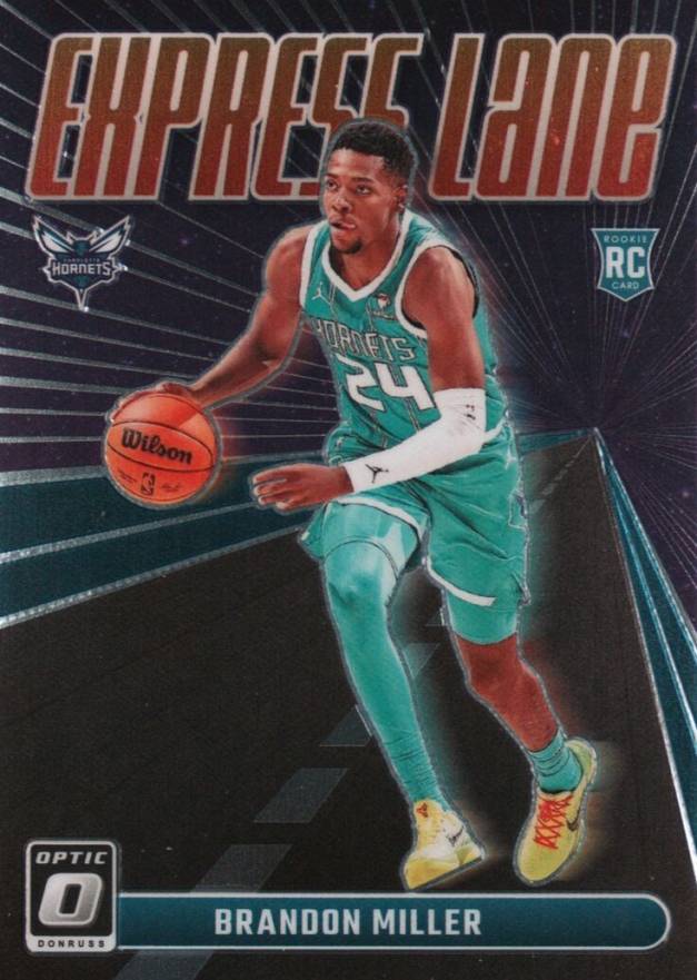 2023 Panini Donruss Optic Express Lane Brandon Miller #3 Basketball Card