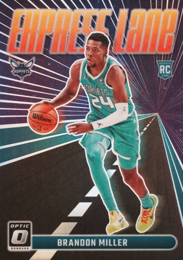 2023 Panini Donruss Optic Express Lane Brandon Miller #3 Basketball Card