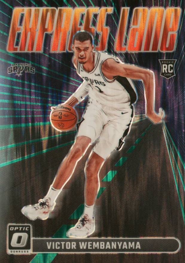 2023 Panini Donruss Optic Express Lane Victor Wembanyama #8 Basketball Card