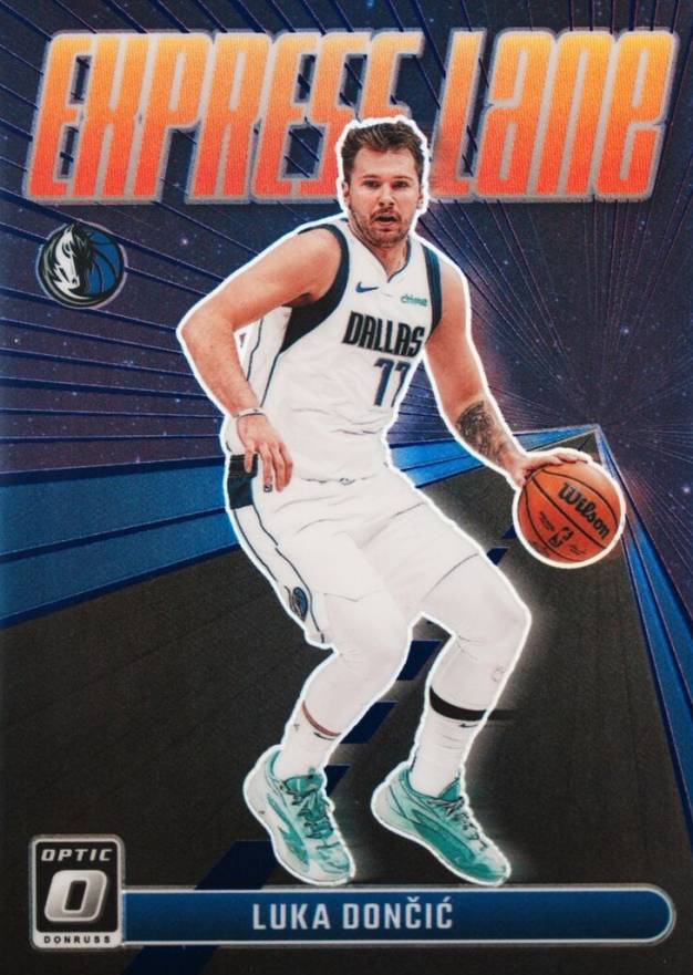 2023 Panini Donruss Optic Express Lane Luka Doncic #13 Basketball Card