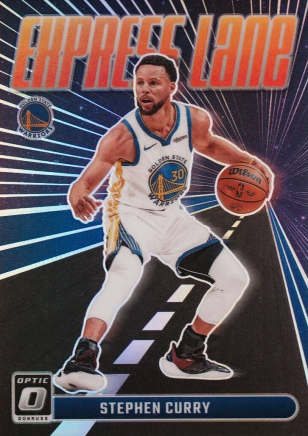 2023 Panini Donruss Optic Express Lane Stephen Curry #25 Basketball Card