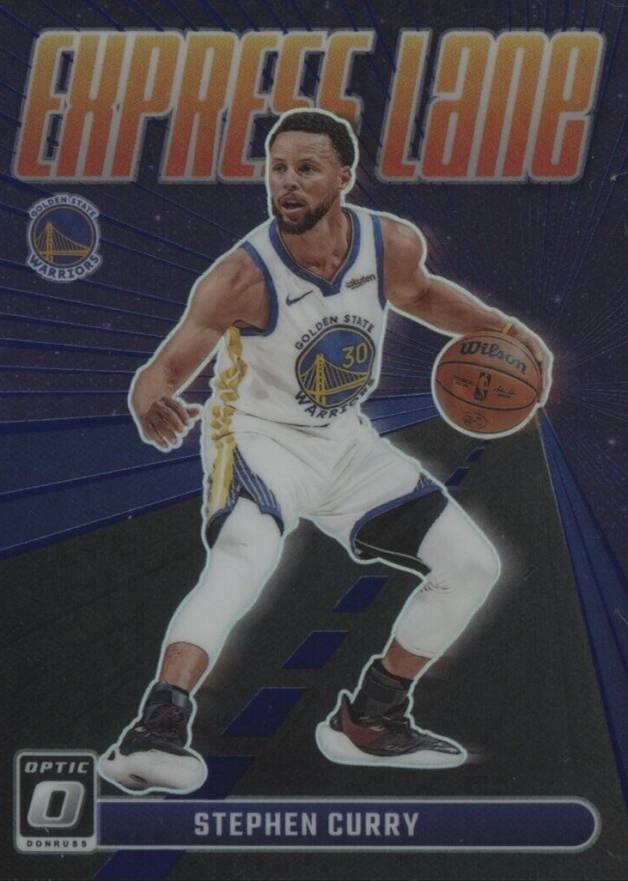 2023 Panini Donruss Optic Express Lane Stephen Curry #25 Basketball Card