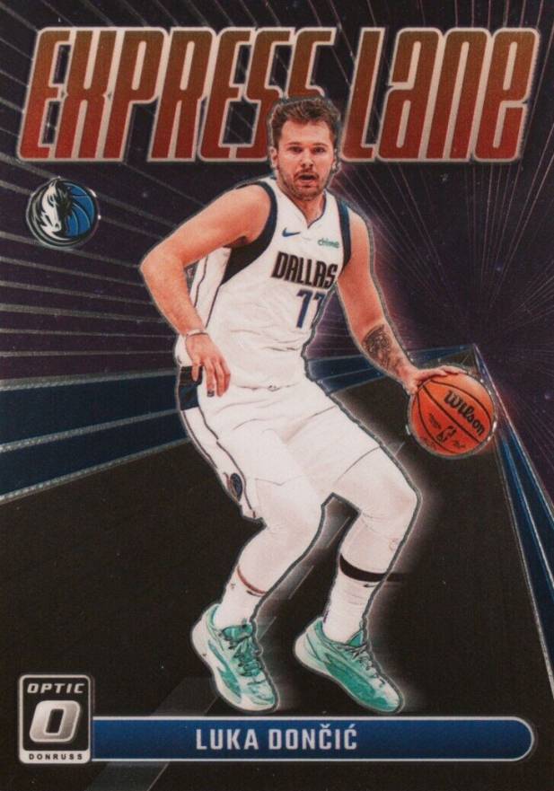 2023 Panini Donruss Optic Express Lane Luka Doncic #13 Basketball Card