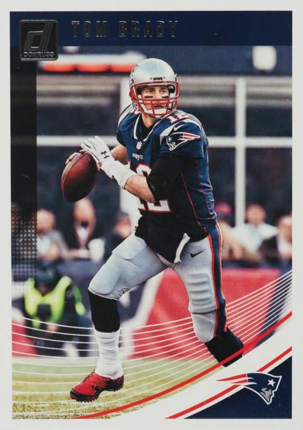 2018 Panini Donruss Tom Brady #183 Football Card