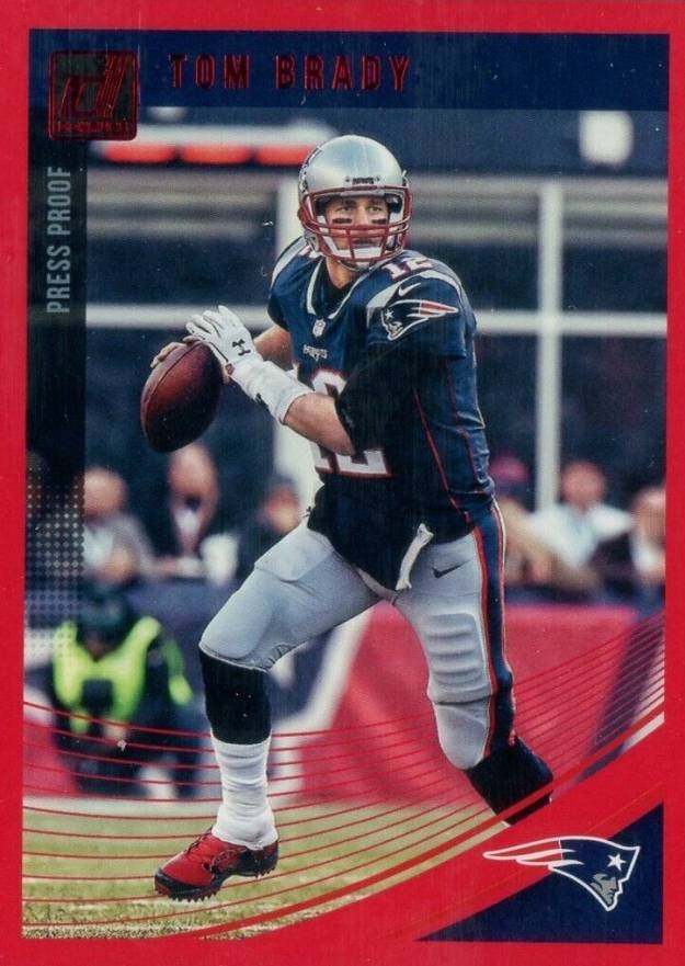 2018 Panini Donruss Tom Brady #183 Football Card