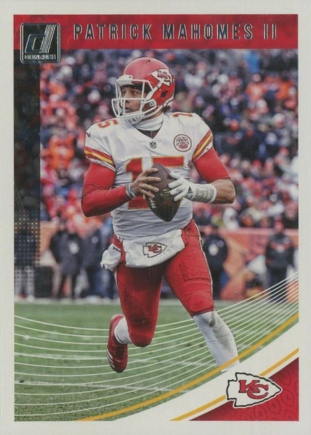 2018 Panini Donruss Patrick Mahomes II #138 Football Card