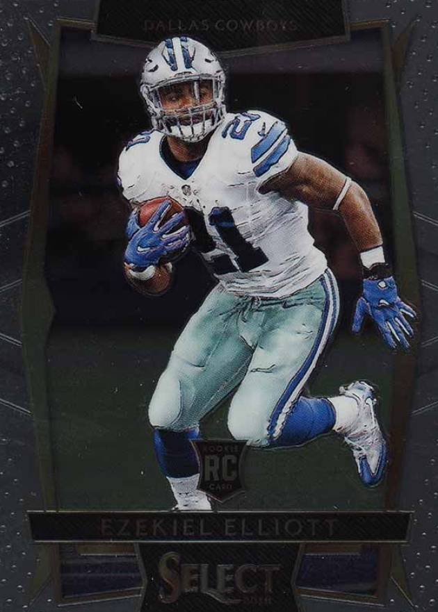 2016 Panini Select Ezekiel Elliott #82 Football Card