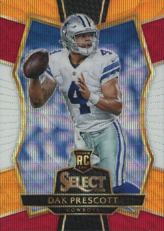 2016 Panini Select Dak Prescott #185 Football Card