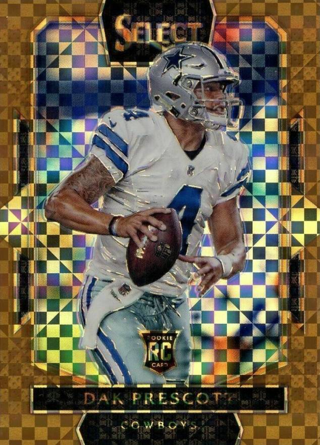 2016 Panini Select Dak Prescott #215 Football Card