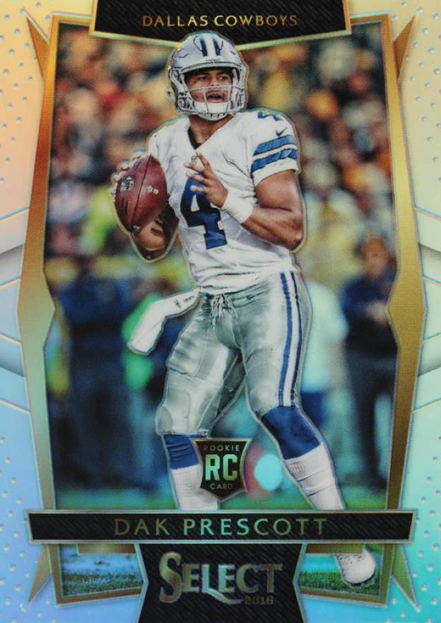 2016 Panini Select Dak Prescott #70 Football Card