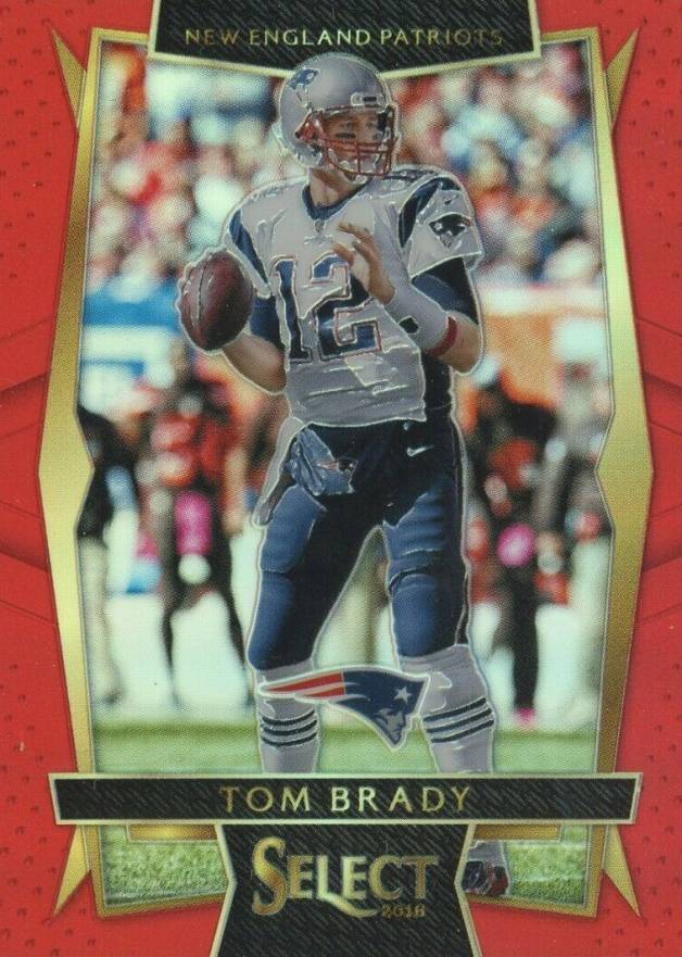 2016 Panini Select Tom Brady #13 Football Card