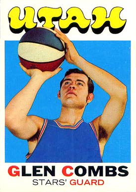1971 Topps Glen Combs #215 Basketball Card