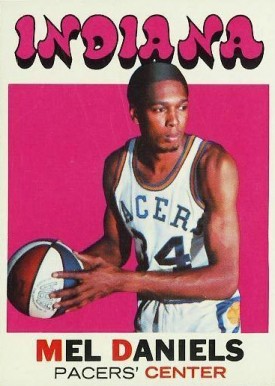 1971 Topps Mel Daniels #195 Basketball Card